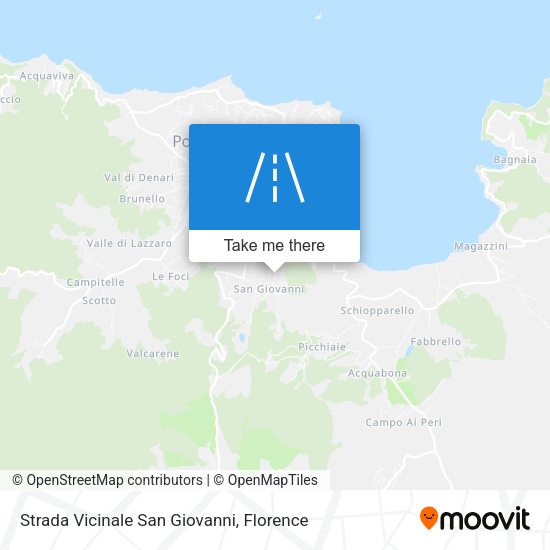 Strada Vicinale San Giovanni map