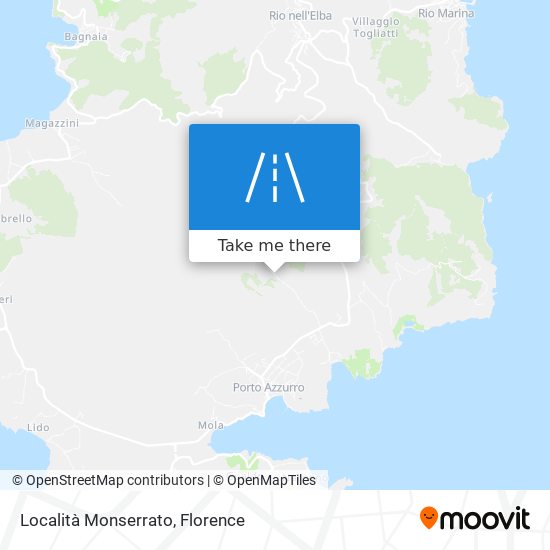 Località Monserrato map
