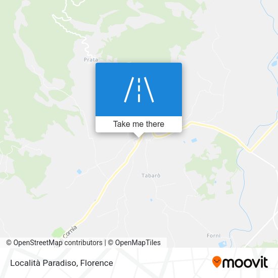 Località Paradiso map