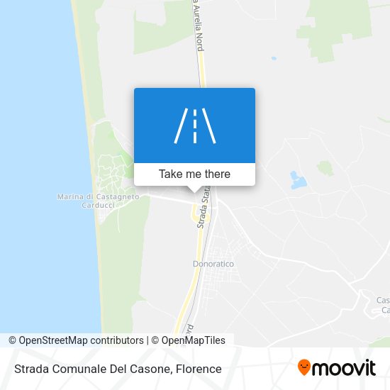Strada Comunale Del Casone map