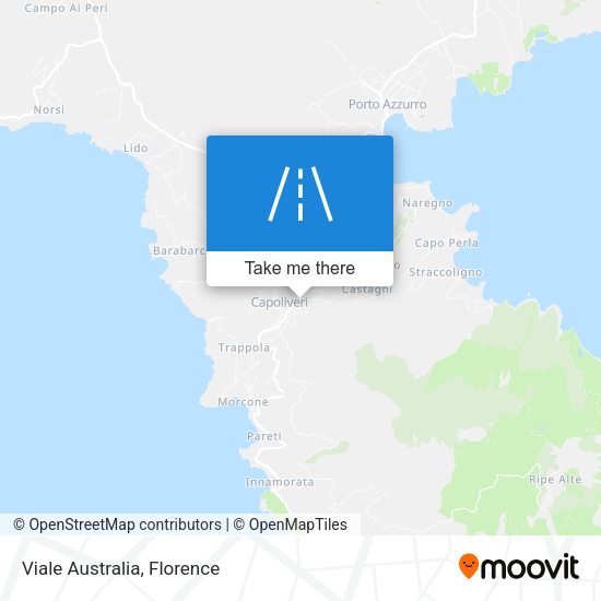 Viale Australia map