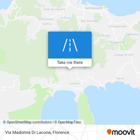 Via Madonna Di Lacona map