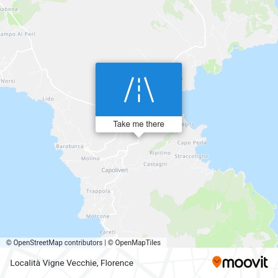 Località Vigne Vecchie map