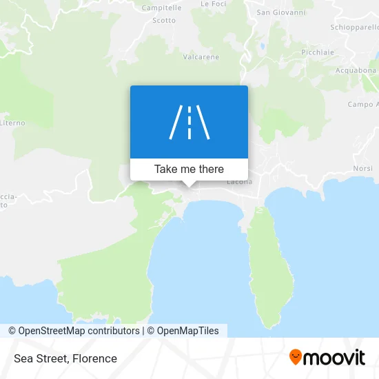 Sea Street map