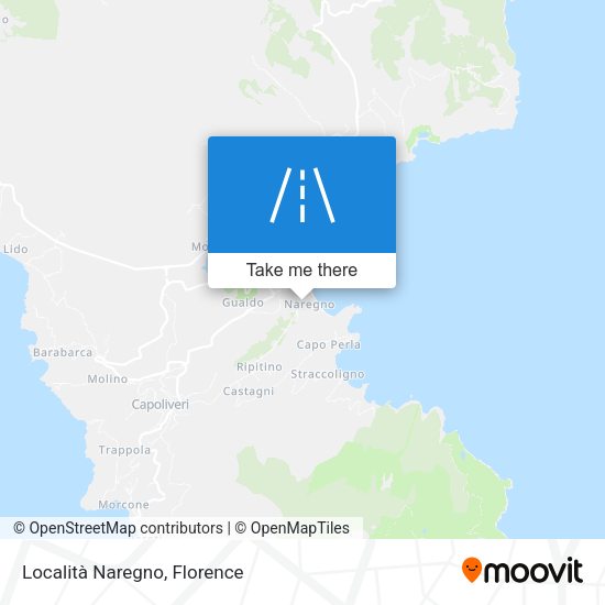 Località Naregno map