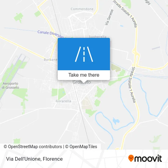 Via Dell'Unione map