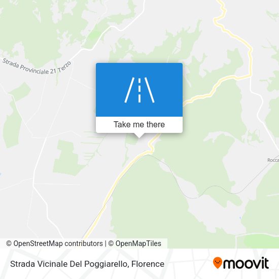 Strada Vicinale Del Poggiarello map