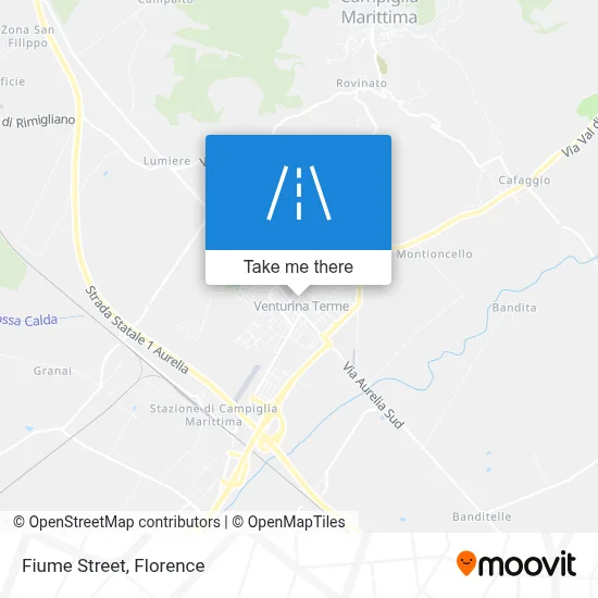 Fiume Street map