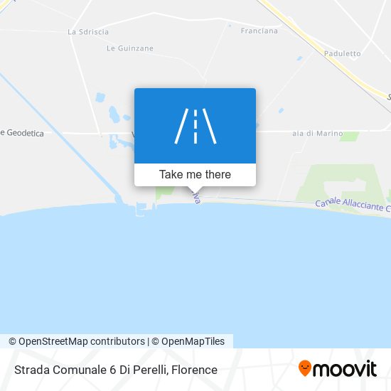 Strada Comunale 6 Di Perelli map