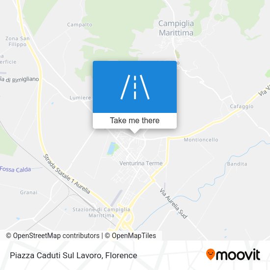 Piazza Caduti Sul Lavoro map