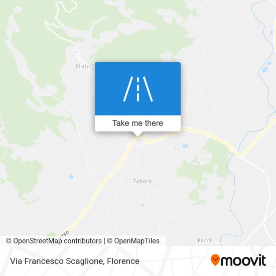 Via Francesco Scaglione map