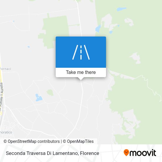 Seconda Traversa Di Lamentano map
