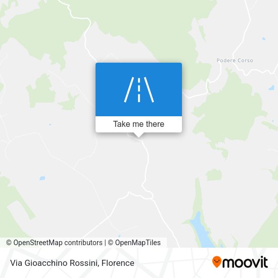 Via Gioacchino Rossini map