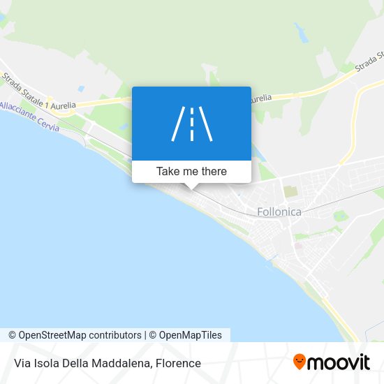 Via Isola Della Maddalena map