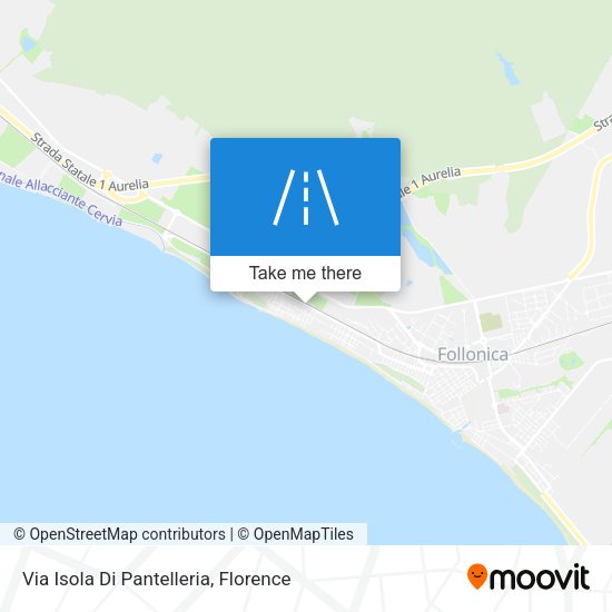 Via Isola Di Pantelleria map