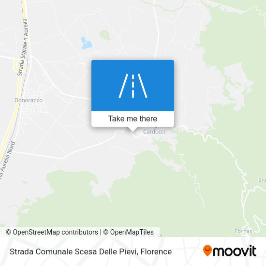 Strada Comunale Scesa Delle Pievi map