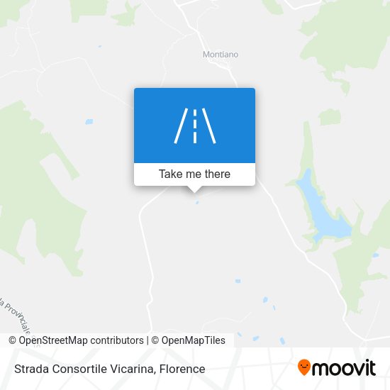 Strada Consortile Vicarina map