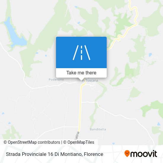 Strada Provinciale 16 Di Montiano map