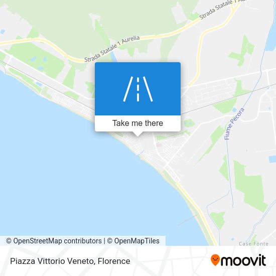Piazza Vittorio Veneto map