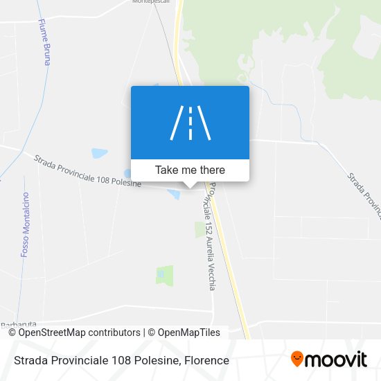 Strada Provinciale 108 Polesine map