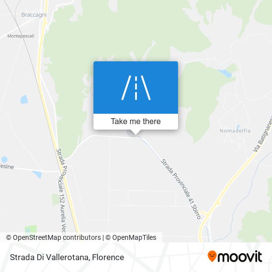 Strada Di Vallerotana map