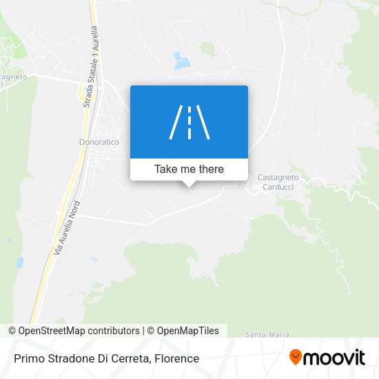 Primo Stradone Di Cerreta map