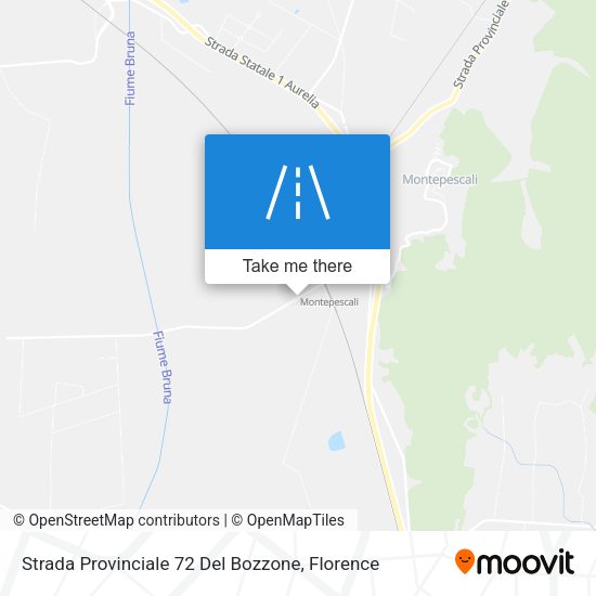 Strada Provinciale 72 Del Bozzone map