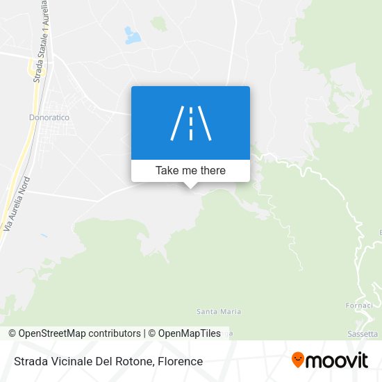 Strada Vicinale Del Rotone map