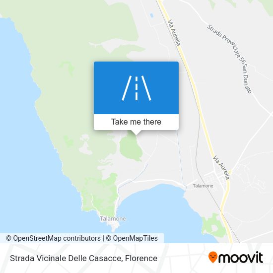 Strada Vicinale Delle Casacce map
