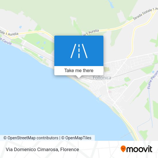 Via Domenico Cimarosa map