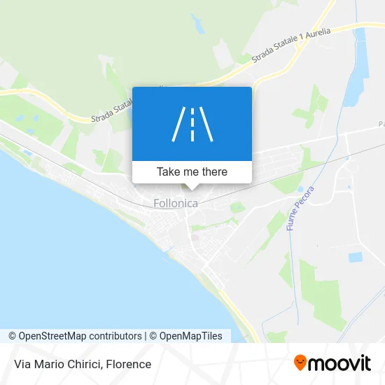 Mario Chirici Street map