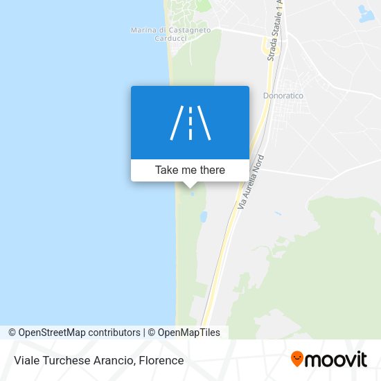 Viale Turchese Arancio map