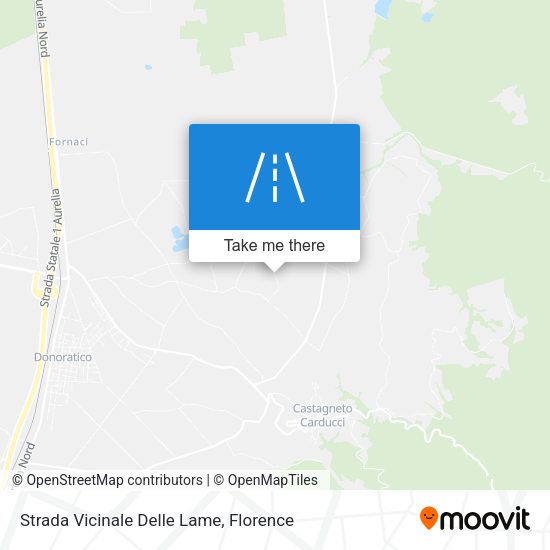 Strada Vicinale Delle Lame map