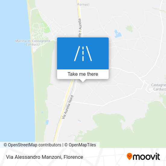 Via Alessandro Manzoni map