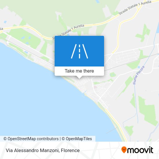 Via Alessandro Manzoni map