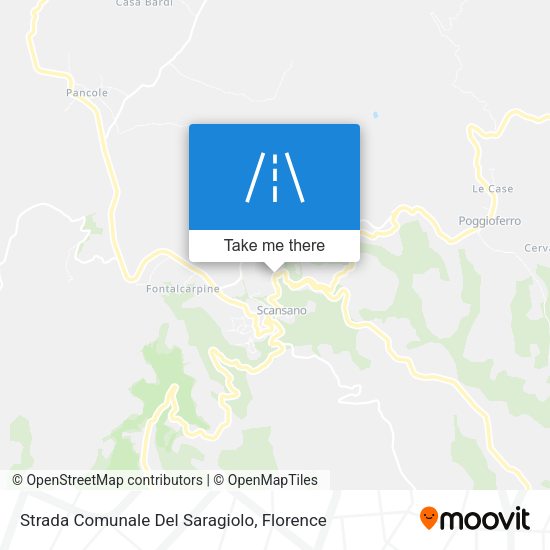 Strada Comunale Del Saragiolo map
