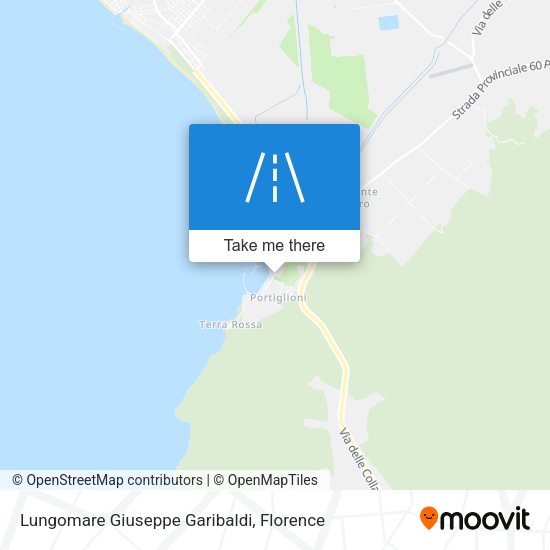 Lungomare Giuseppe Garibaldi map