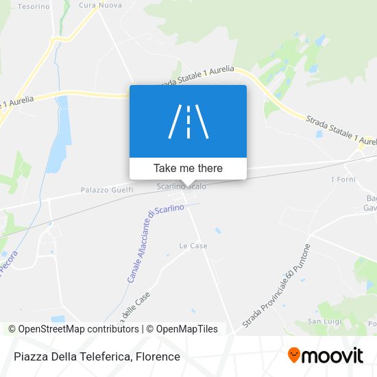 Piazza Della Teleferica map