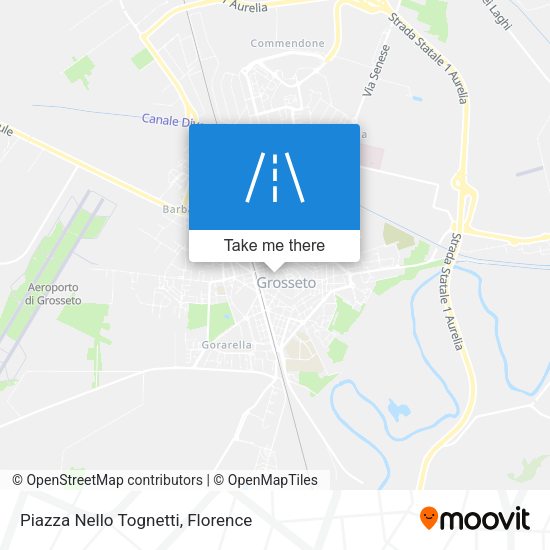 Piazza Nello Tognetti map