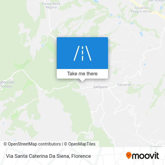 Via Santa Caterina Da Siena map