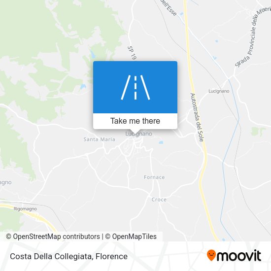 Costa Della Collegiata map