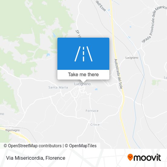 Via Misericordia map