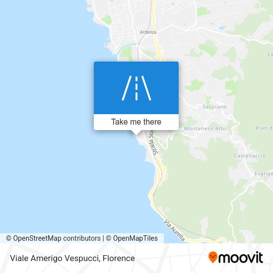 Viale Amerigo Vespucci map