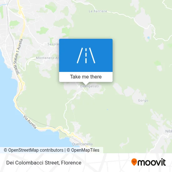 Dei Colombacci Street map