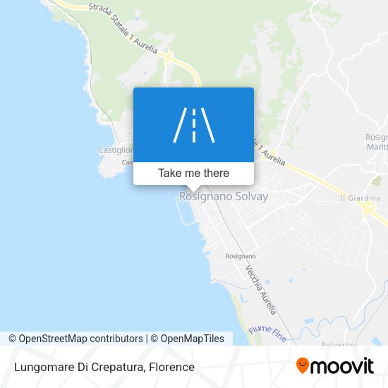 Lungomare Di Crepatura map