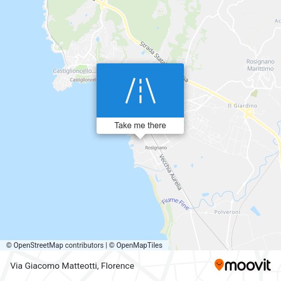 Via Giacomo Matteotti map