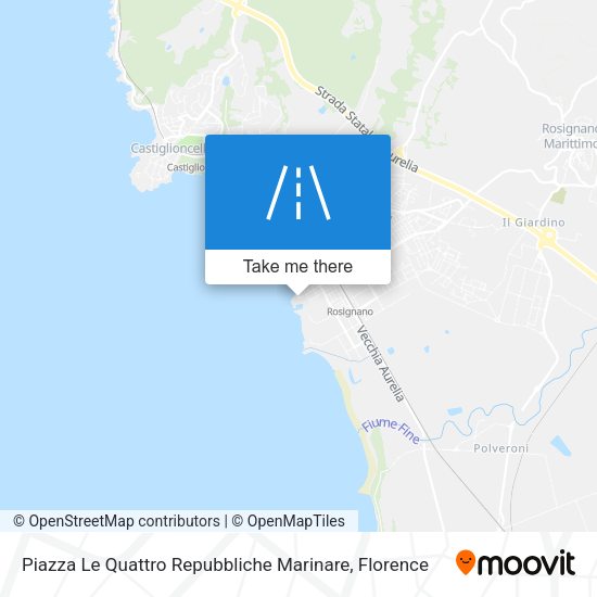 Piazza Le Quattro Repubbliche Marinare map