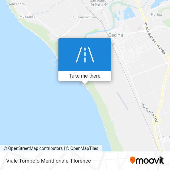 Viale Tombolo Meridionale map