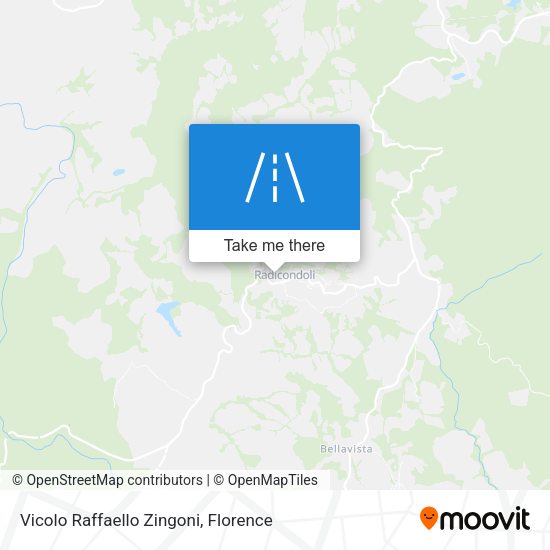 Vicolo Raffaello Zingoni map