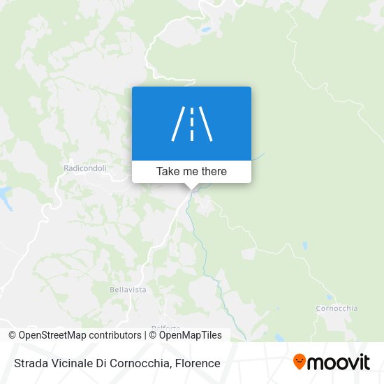Strada Vicinale Di Cornocchia map